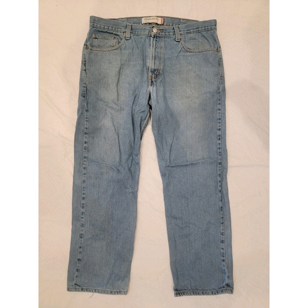 Levi's 505‎ jeans - Regular Fit Straight Leg - Men's 38x30 Medium, Good For Work
